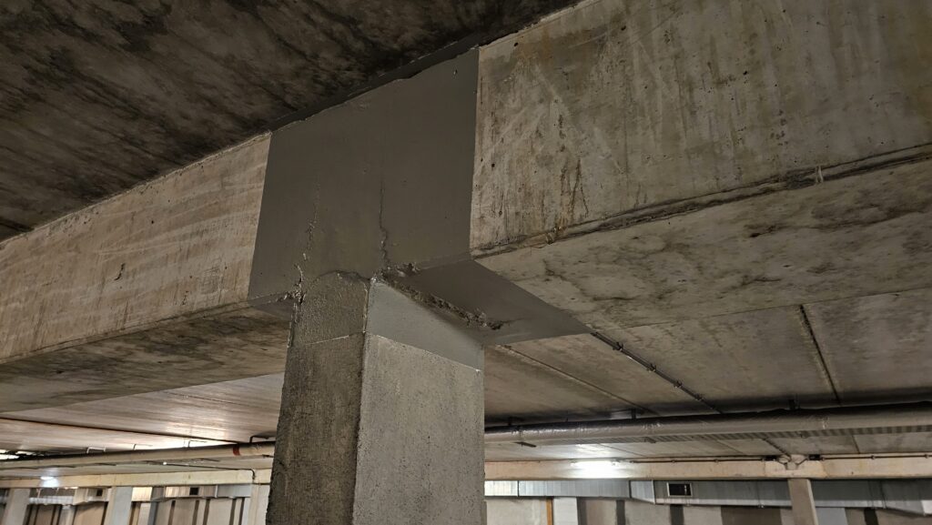 Herstellen schade beton